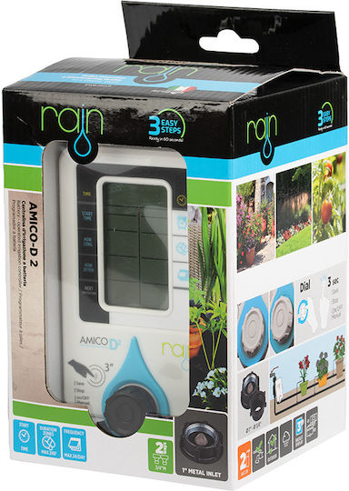 Programmer Hydrostab Amico D Irrigation Systems Programs 1 Zones 2