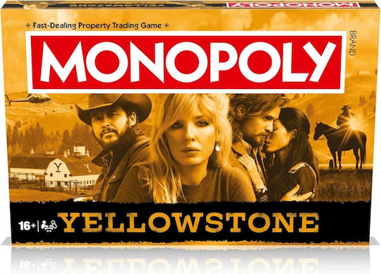 Επιτραπέζιο Παιχνίδι Monopoly: Yellowstone για 2-6 Παίκτες 16+ Ετών (EN) Winning Moves
