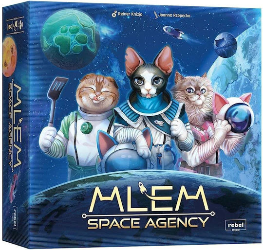 Board Game MLEM: Space Agency for 2-5 Players 8+ Years Old (EN) Rebel Games