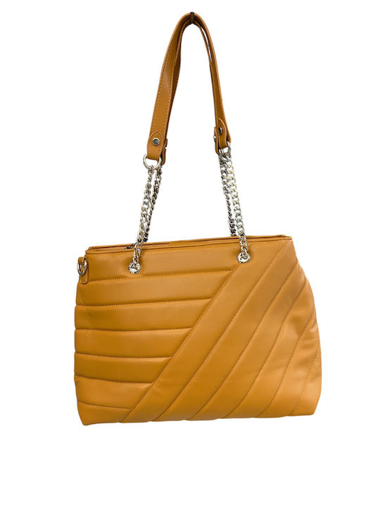 Damentote-Tasche Tabakbraun