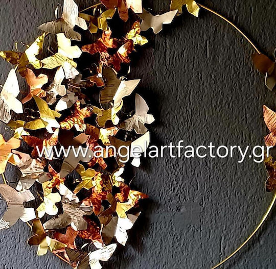 Gold Silver Bronze Wreath 40 cm