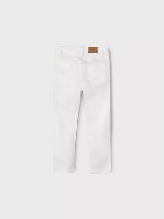 Mayoral Kids' Pants white