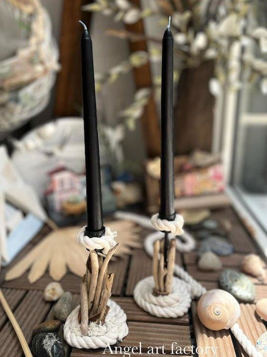 Driftwood Candle Holder
