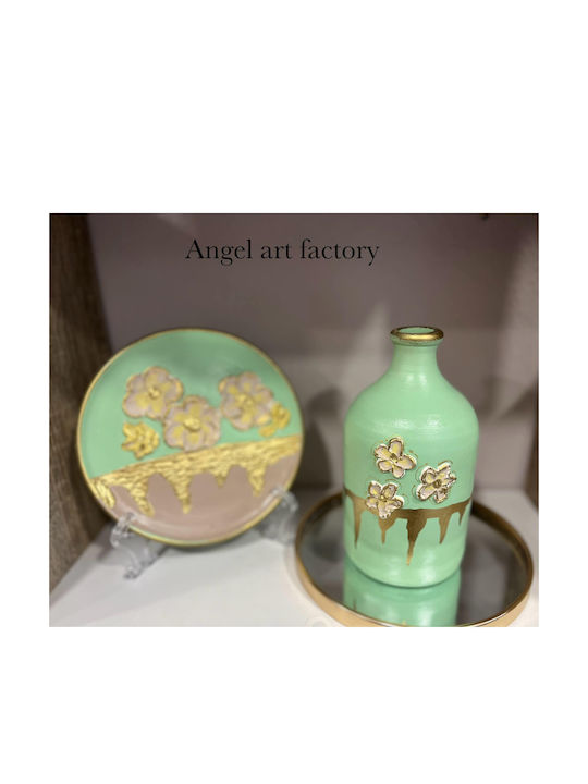 Ceramic Pistachio Plate