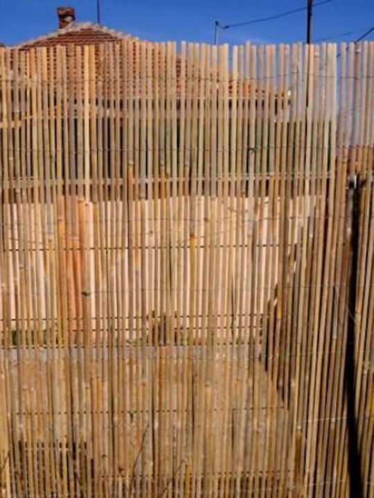 Strend Pro Gard De Bambus Cu Întreg Lemn 1x5m