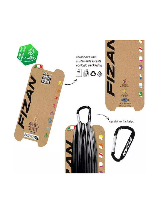 Fizan Sporthalsband Schwarz