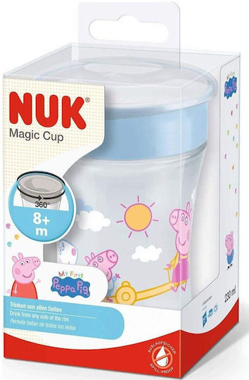 Nuk Baby Cup Magic Cup made of Silicone Turquoise 230ml for 8m+m+