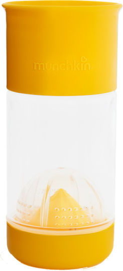 Munchkin Детска Чаша Miracle Fruit Infuser от Жълта Пластмаса 410мл за 12м+