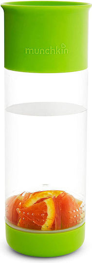 Munchkin Παιδικό Ποτηράκι Miracle Fruit Infuser από Πλαστικό Πράσινο 590ml για 12m+