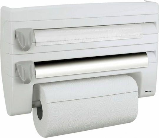 Distribuitor de role Montat pe perete Plastică Albă 24x9x9cm SUPORT44N1-white