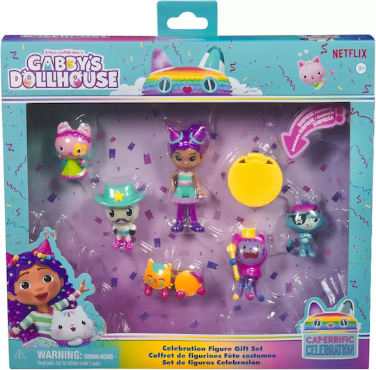 Gabby's Dollhouse Celebration Figure Gift Set