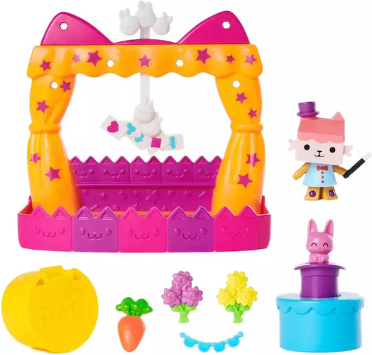 Spin Master Spin Master Gabby's Dollhouse Cat-Errific Celebration Baby Box Cat's Talent Show Balcony Set For Age 3+