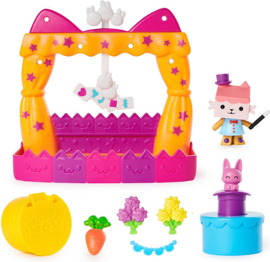 Spin Master Spin Master Gabby's Dollhouse Cat-Errific Celebration Baby Box Cat's Talent Show Balcony Set For Age 3+