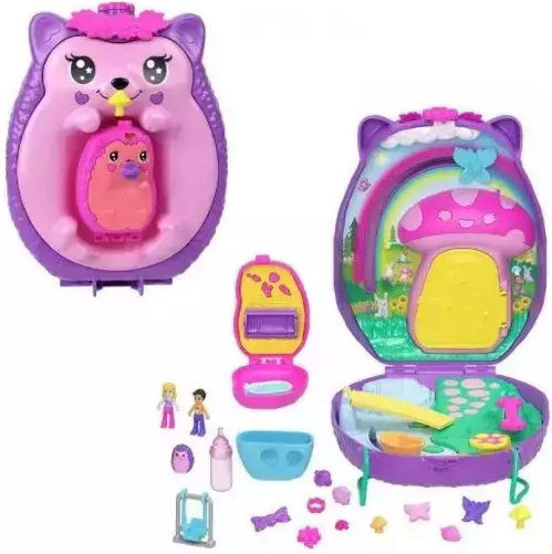 Mattel Toc Geantă Arici Polly Pocket pentru 3+ Ani