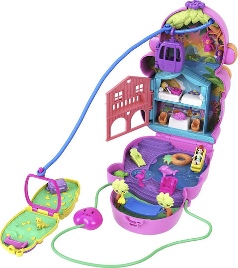 Mattel Polly Polly Pocket Momma Monkey & Baby για 4+ Ετών