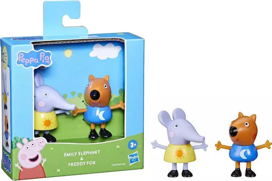 Hasbro Peppas Best Friend Emily Elephant Freddy Fox Peppa Pig για 3+ Ετών
