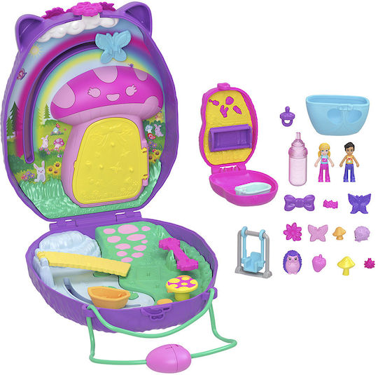 Mattel Toc Geantă Arici Polly Pocket pentru 3+ Ani