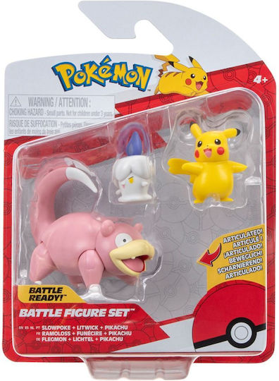 Jazwares Battle Figure 3 Pokemon για 3+ Ετών 5εκ.