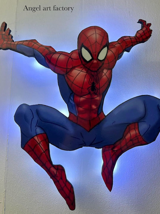 "Spiderman" light fixture