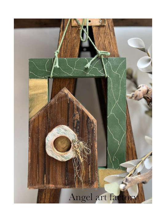 Επιτοίχιο Διακοσμητικό "green Traditional" Σπίτι