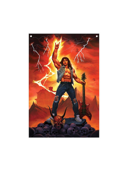 Stranger Things Eddie Wall Banner '125 X 85 Cm'