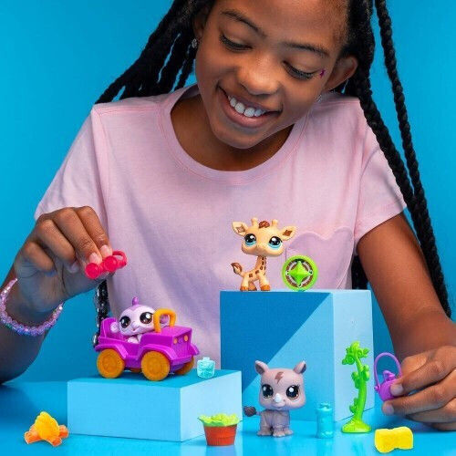 Basic Fun Παιχνίδι Μινιατούρα Littlest Pet Shop (Διάφορα Σχέδια)