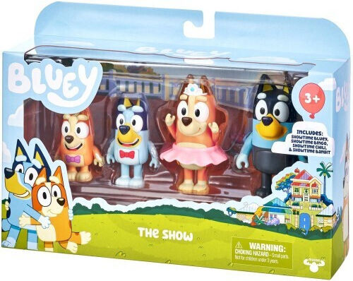 Giochi Preziosi Bluey Family Figures For Age 3+ (Miscellaneous Designs)