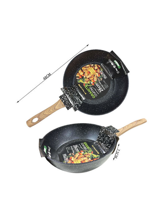 Sidirela Synamore Pan made of Aluminum with Non-Stick Coating 28cm