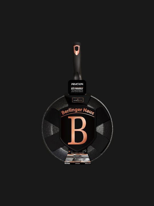 Berlinger Haus Black Rose Collection Τηγάνι από Αλουμίνιο με Επίστρωση από Πέτρα 24cm