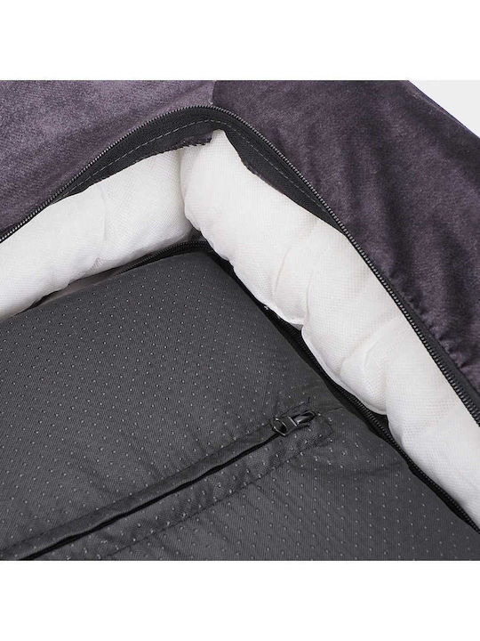 Glee Large Canapea pentru Câini Gri 80x60cm Glee Large Canapea pentru Câini Gri 80x60cm