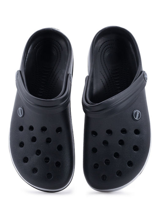 Cubanitas Men's Clogs Black