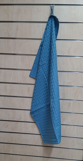Klotsotiras Geschirrtuch aus 100% Baumwolle in Rosa Farbe 45x75cm