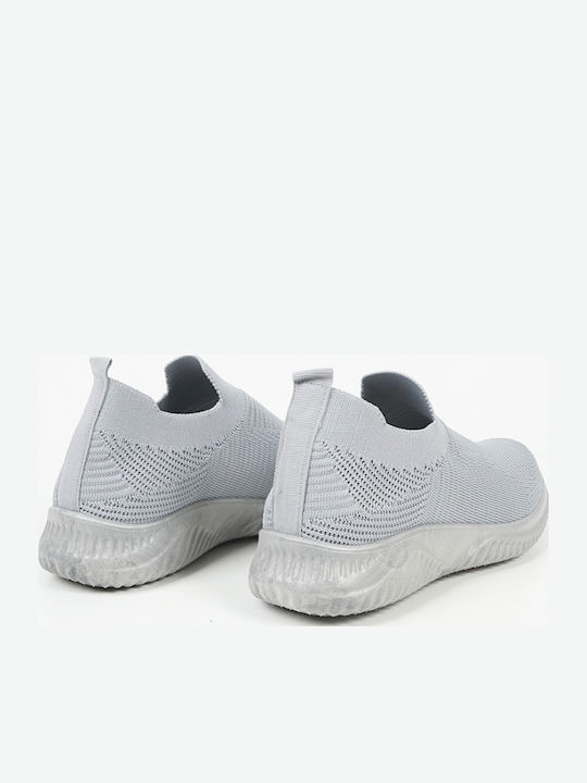 Γυναικεία Slip-On Γκρι