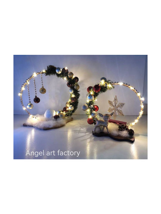 Elephant Snowflake Decorative Wreath