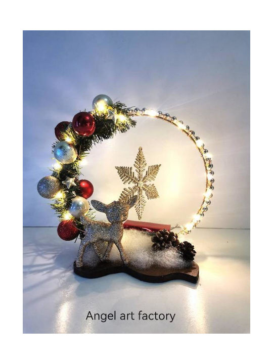Elephant Snowflake Decorative Wreath