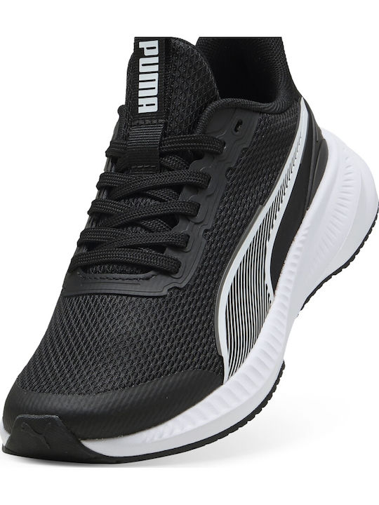 Flyer Lite 3 Jr Αθλητικά Παιδικά Παπούτσια Running με Κορδόνια Μαύρα