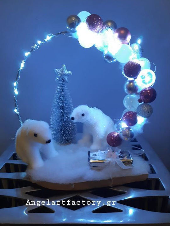 Christmas Lighted Decorative Wreath