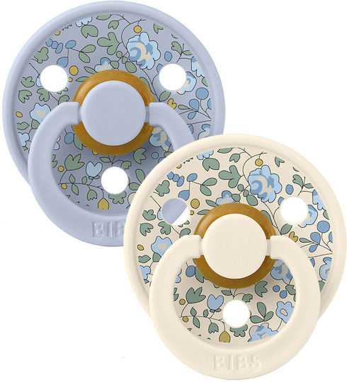 Bibs Πιπίλες Καουτσούκ X Liberty Colour για 0+ μηνών 2τμχ