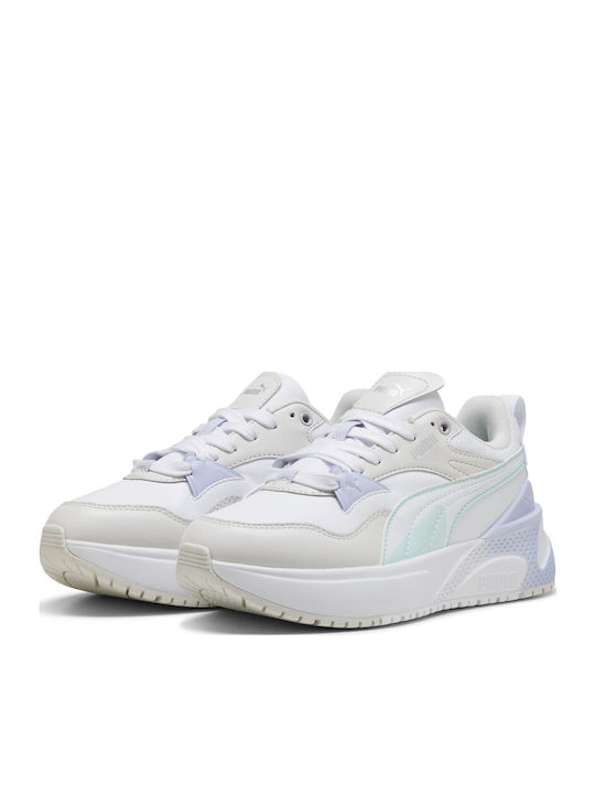 PUMA R78 Disrupt White Sneakers