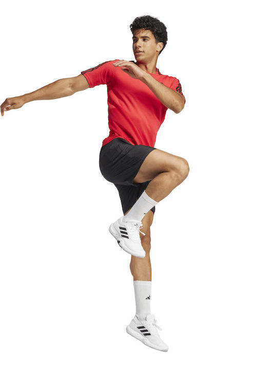 3-stripes Aeroready Спортна тениска Червен