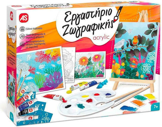 AS Painting Lab Learn & Create for Children 7+ Years