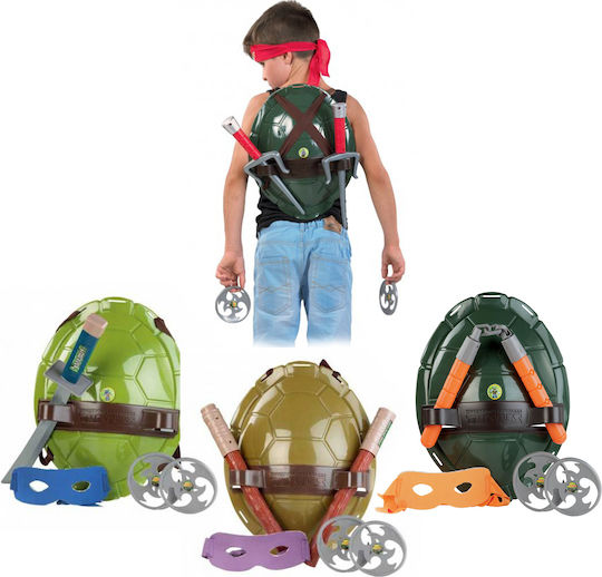 Carnival Set Teenage Mutant Ninja Turtle Michelangelo Shell Weapons Mask Fun F-80703-1