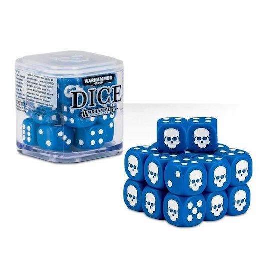 Citadel Warhammer Warhammer 40.000: 12mm Dice Dice White