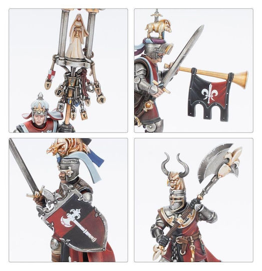 Games Workshop Warhammer: The Old World Warhammer - Knights Of The Realm On Foot Figure