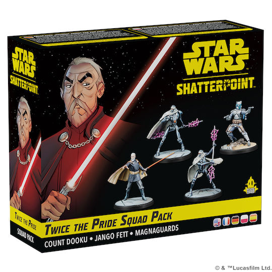 Star Wars Shatterpoint - Twice The Pride - Count Dooku Squad Pack