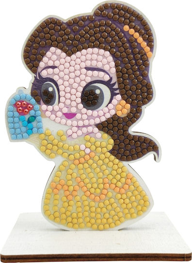 Craft Buddy Ζωγραφική Crystal Art Belle 7τμχ