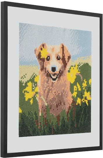 Grafix Σετ Κατασκευής Ζωγραφική με Διαμάντια Dog 30x30cm