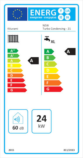 Kiturami Low NoX New Λέβητας Συμπύκνωσης Πετρελαίου με Καυστήρα 22704kcal/h