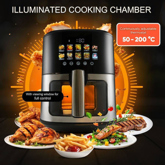 Profi Cook Еър Фрайър 6.5лт Черен
