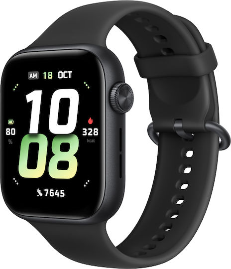 Honor Watch 5 Алуминий 46мм Водоустойчив с Пулсомер (Черен)